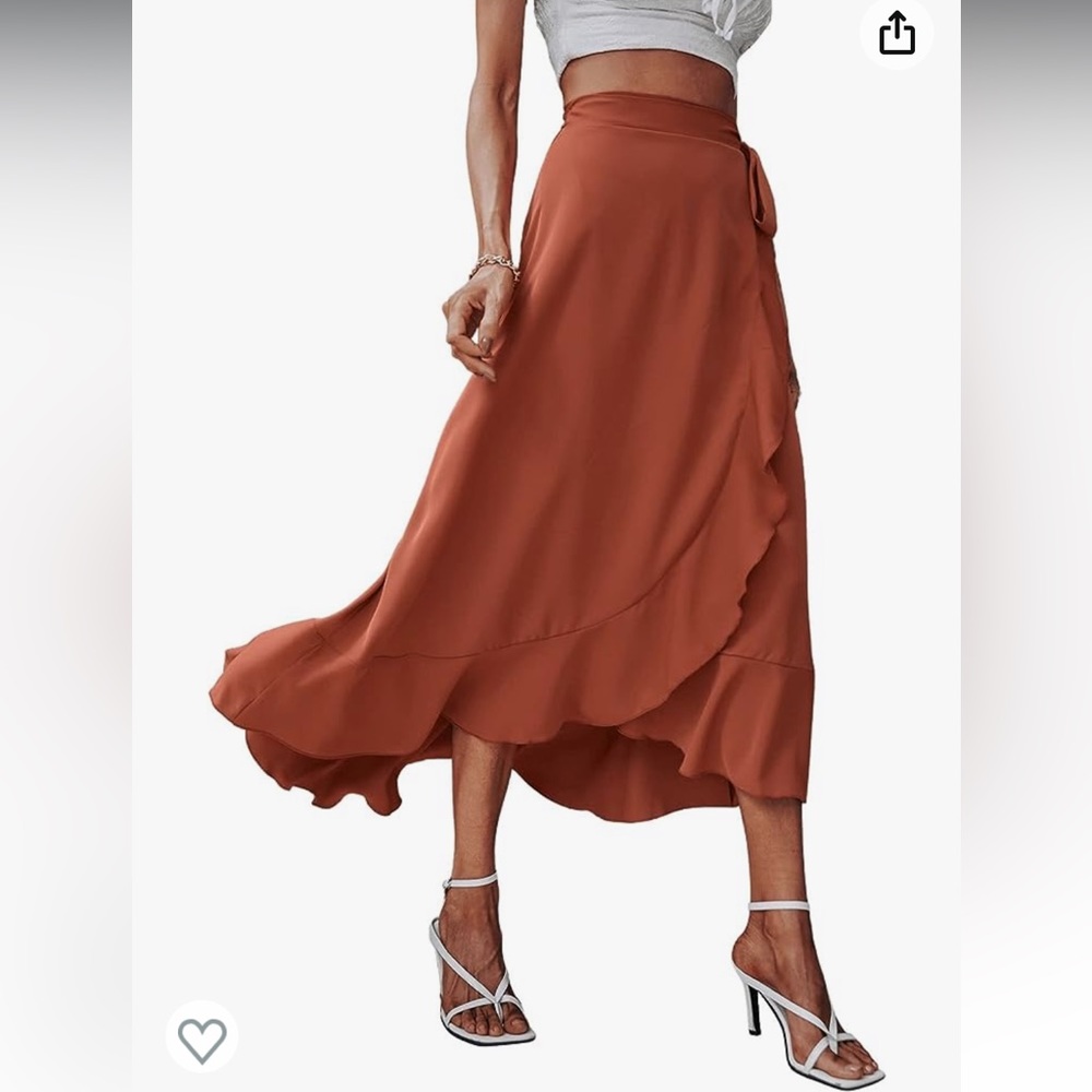 Midi Wrap Skirt